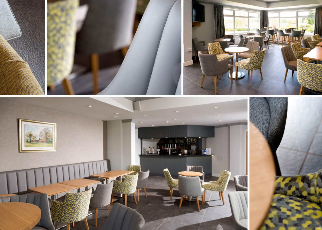 Location photographer interior of golf club after — Case Study: One Off Interiors - Interior Location Photography by dpix