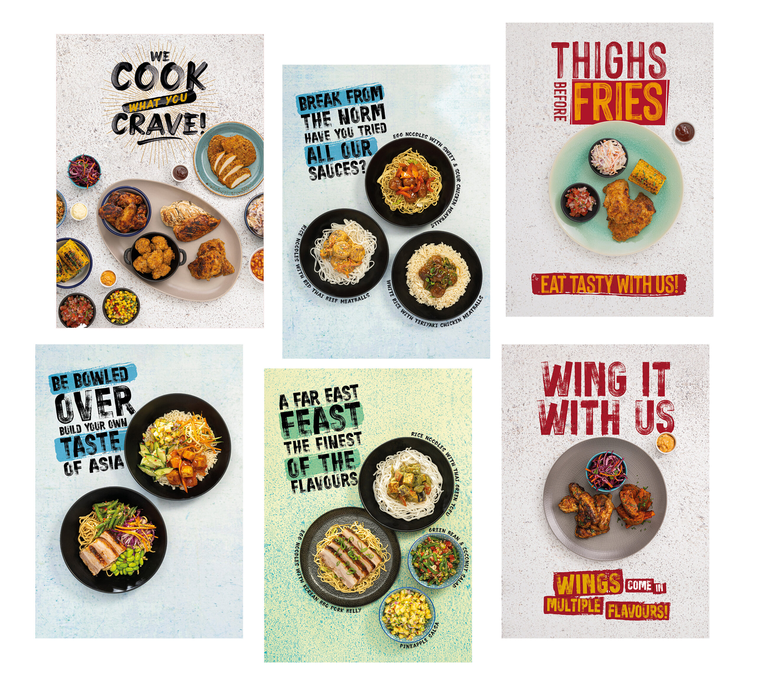 Food photography on location