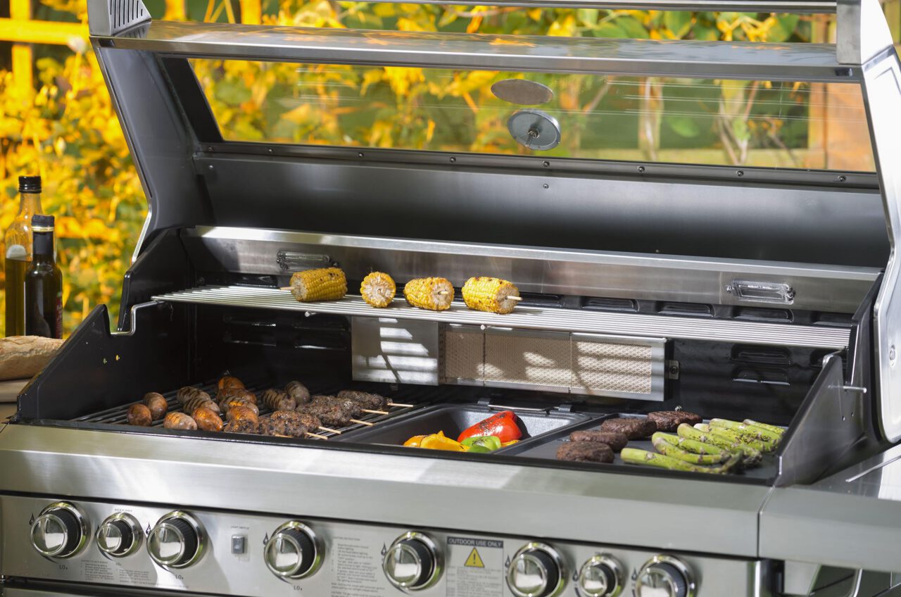 Location photography of a barbecue in Birmingham